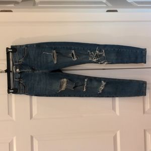 Top Shop distressed jeans